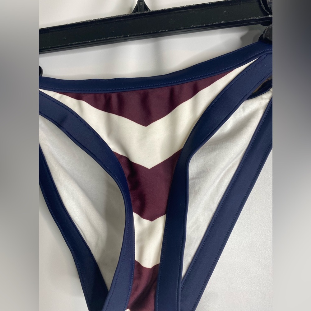 Ted Baker size 2 NWT bikini  bottoms stripe women’s